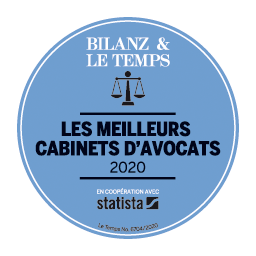 Sceau Bilanz / Le Temps: Les meilleures cabinets d'avocats 2020 (uniquement en allemand)