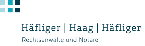 Logo Häfliger | Haag | Häfliger – Rechtsanwälte und Notare